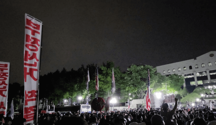 6.3선거 투표용지 부족·투표 논란 확산으로 시위가 일어나 다음날 정오 넘도록 지속…정치권 공방 격화